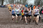 Senior mens 2018 British Inter Counties Cross Country Champs., Prestwold Hall, Loughborough. Photo: David T. Hewitson/Sports for All Pics